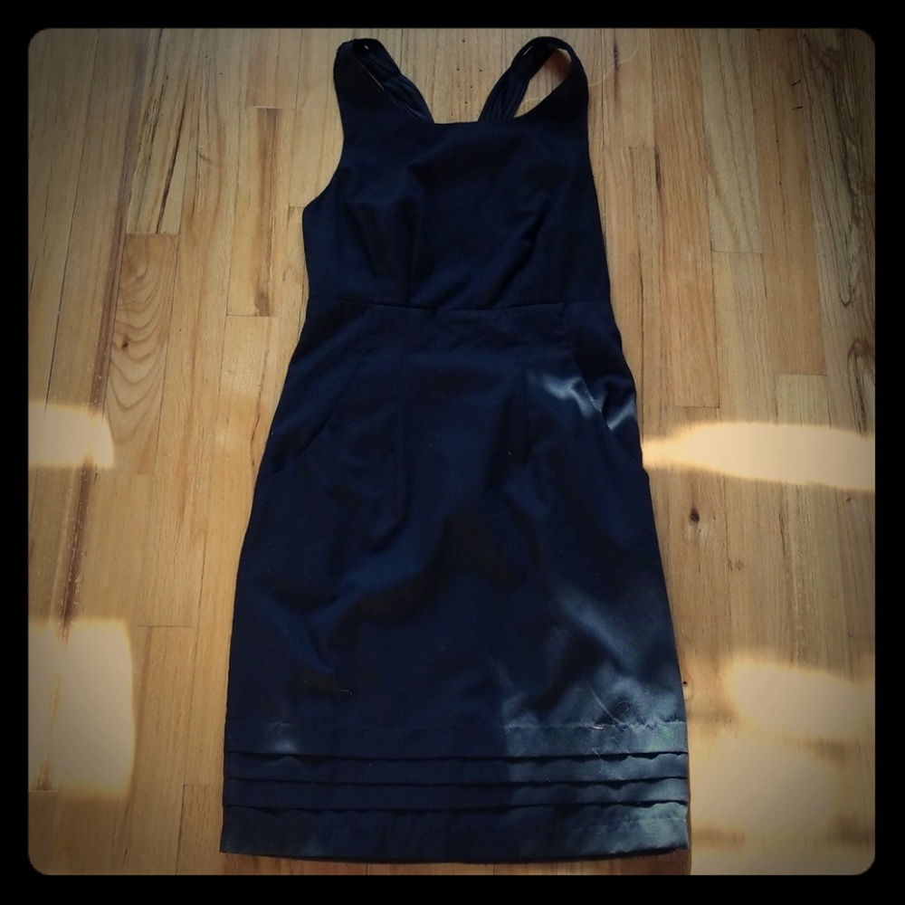 Open back party dress